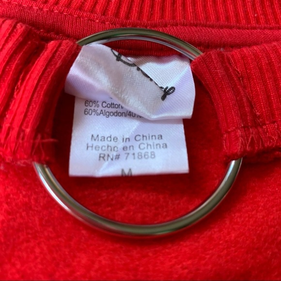 Disney Red Minnie Mouse top size M - Picture 6 of 6